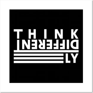 Think Different | Think Differently Posters and Art